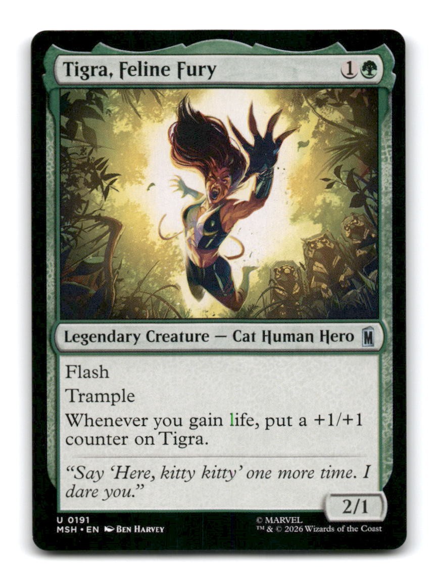 Tigra, Feline Fury