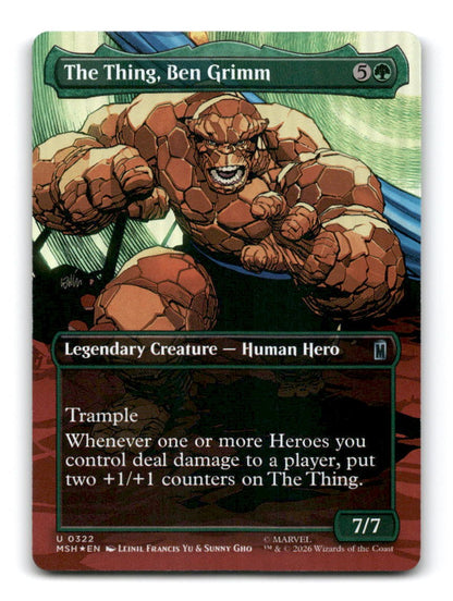 The Thing, Ben Grimm (Borderless)