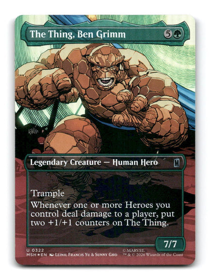 The Thing, Ben Grimm (Borderless)