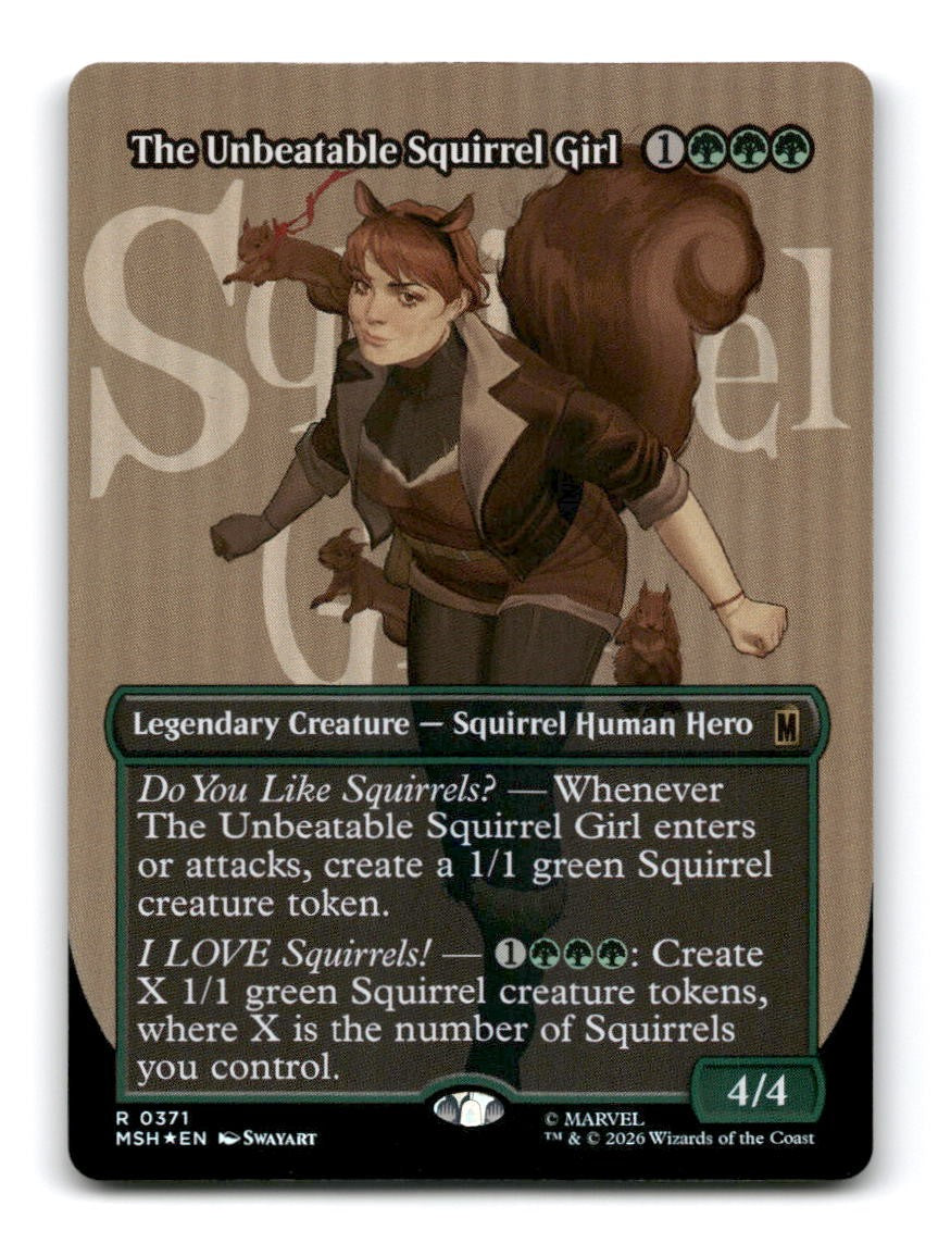 The Unbeatable Squirrel Girl (Borderless)
