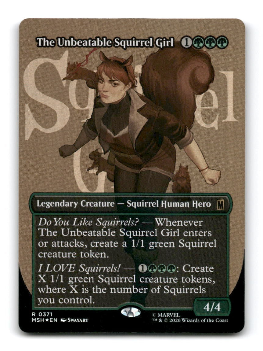 The Unbeatable Squirrel Girl (Borderless)