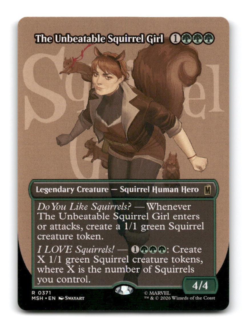 The Unbeatable Squirrel Girl (Borderless)