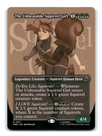 The Unbeatable Squirrel Girl (Borderless)
