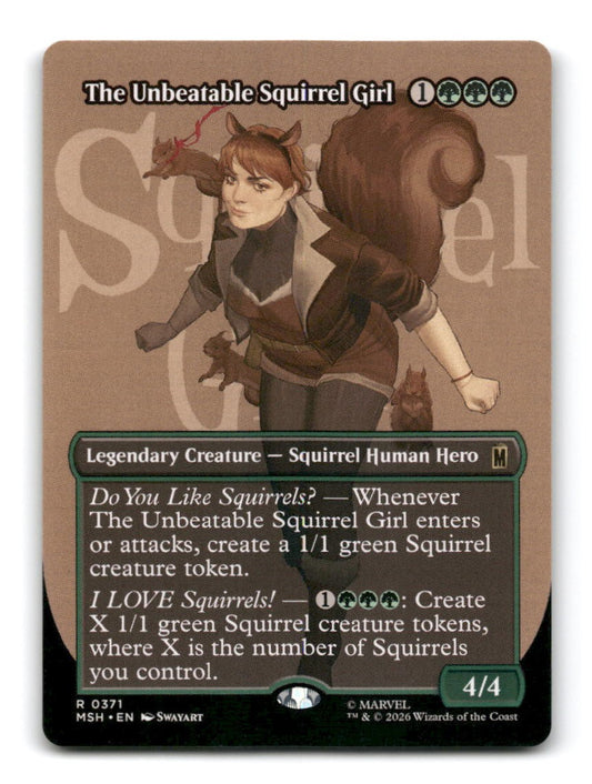 The Unbeatable Squirrel Girl (Borderless)