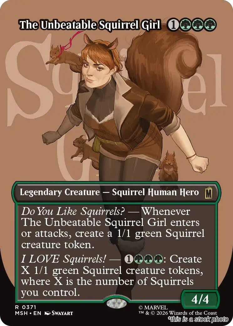 The Unbeatable Squirrel Girl (Borderless)