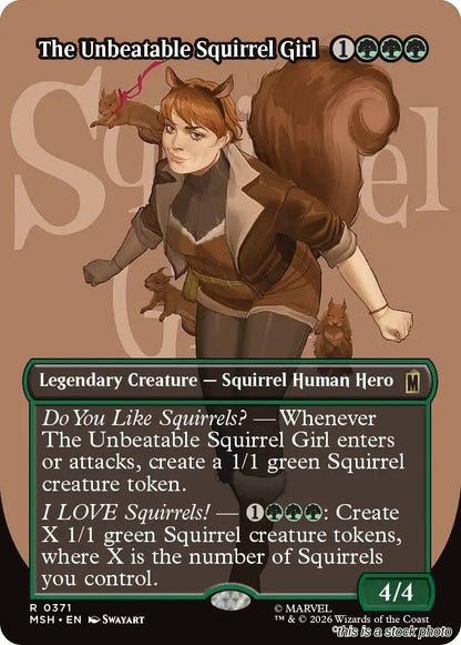 The Unbeatable Squirrel Girl (Borderless)