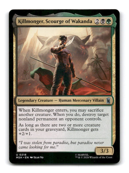 Killmonger, Scourge of Wakanda