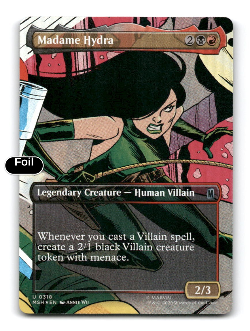 Madame Hydra (Borderless)