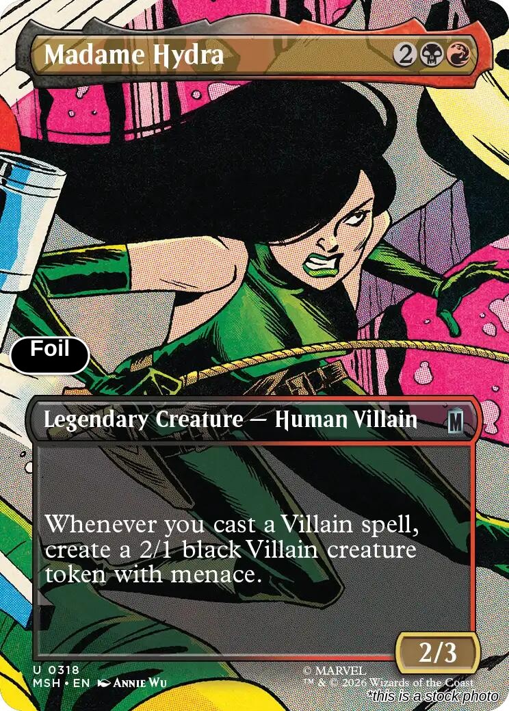 Madame Hydra (Borderless)