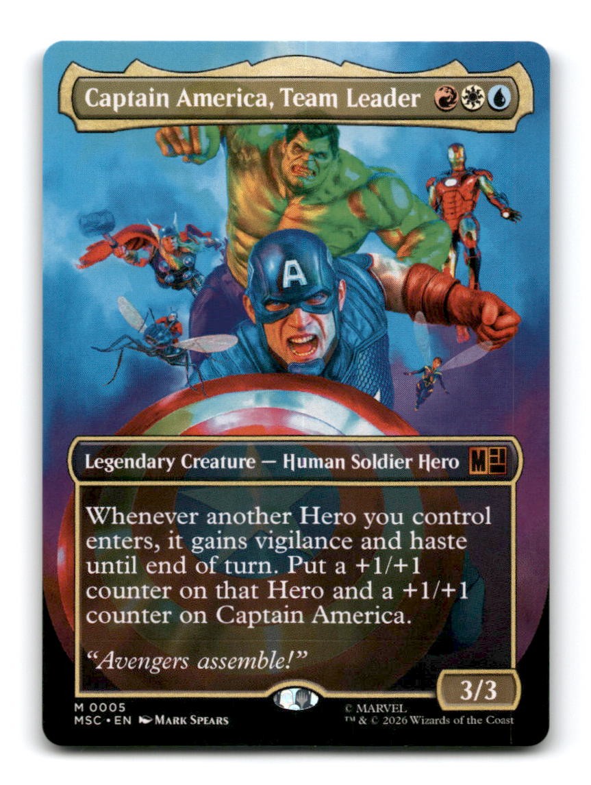 Captain America, Team Leader (Borderless)