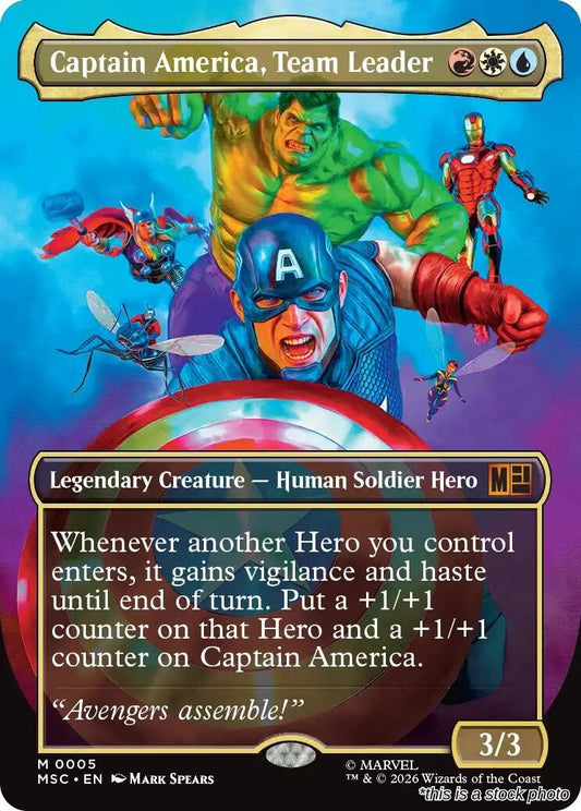 Captain America, Team Leader (Borderless)