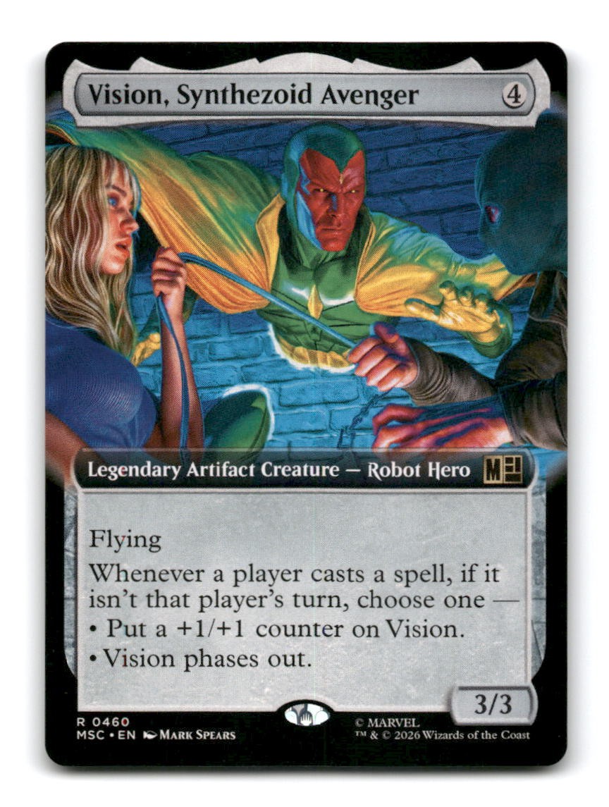 Vision, Synthezoid Avenger (Extended Art)