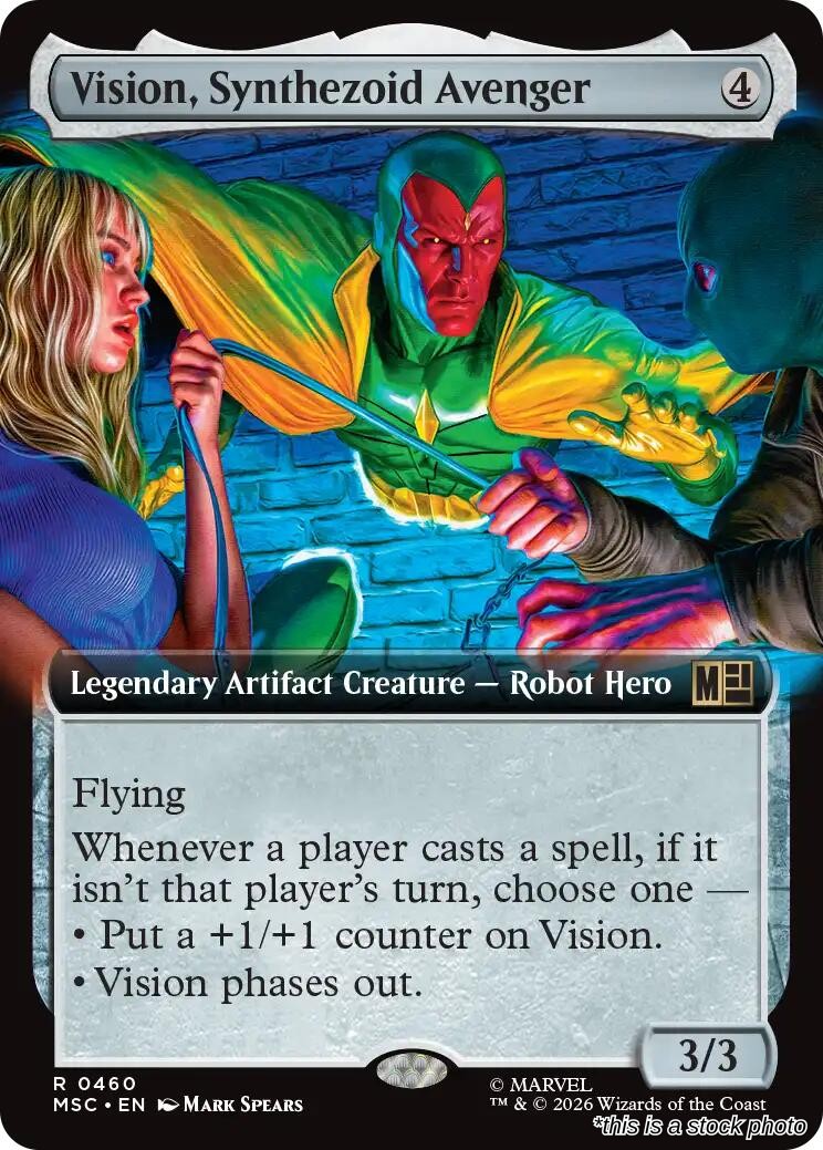 Vision, Synthezoid Avenger (Extended Art)