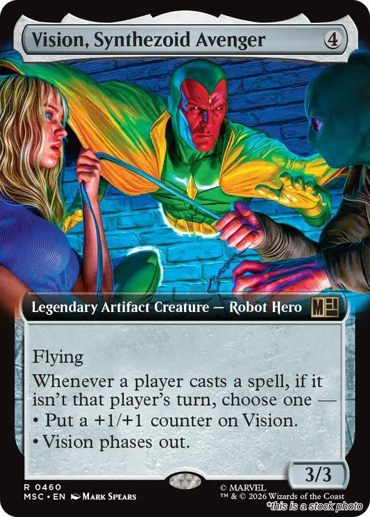 Vision, Synthezoid Avenger (Extended Art)
