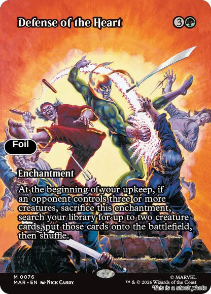 Defense of the Heart (Borderless)