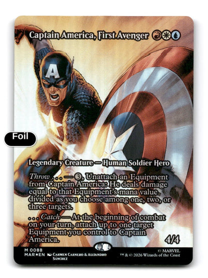 Captain America, First Avenger (Borderless)