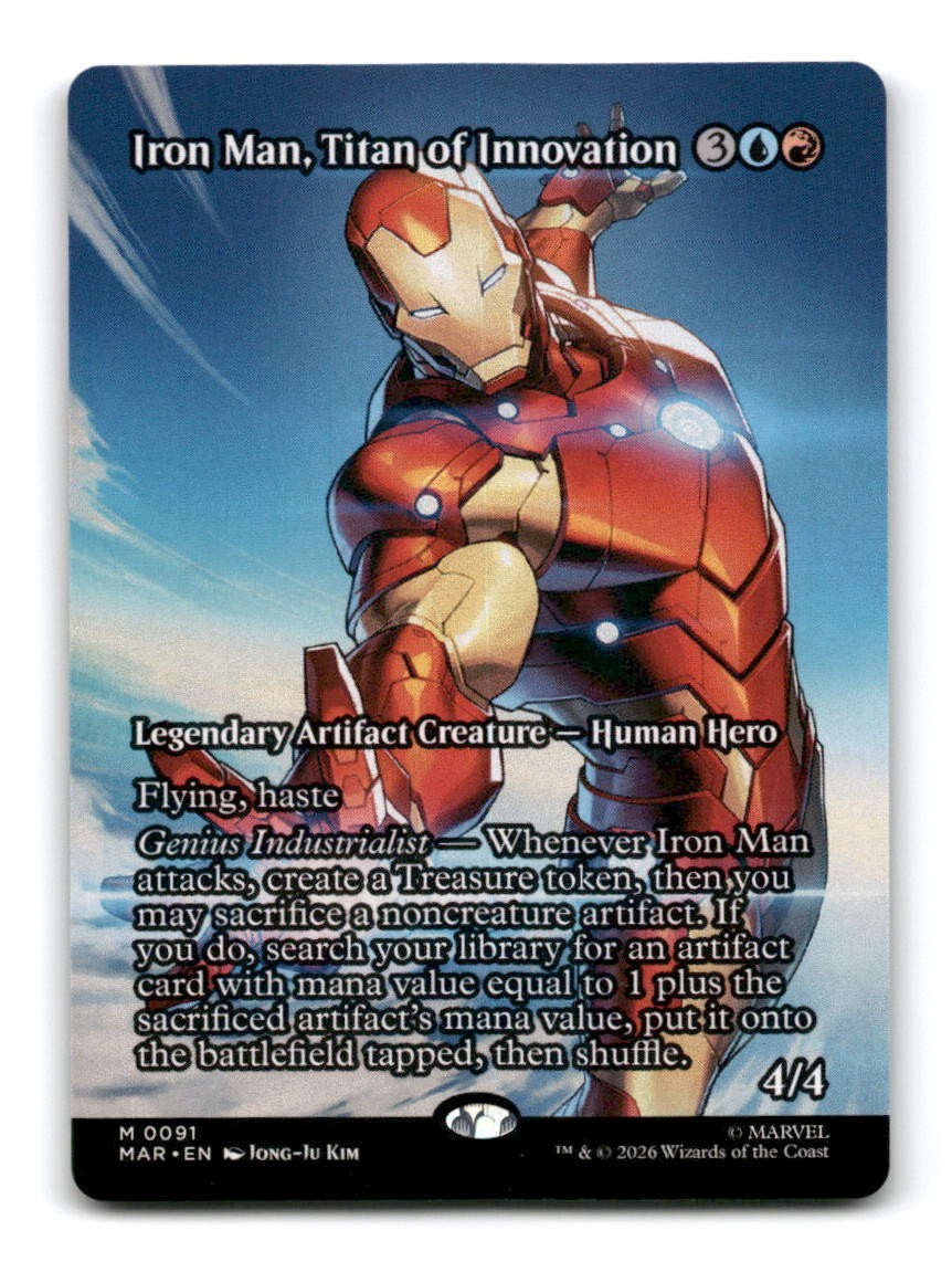 Iron Man, Titan of Innovation (Borderless)