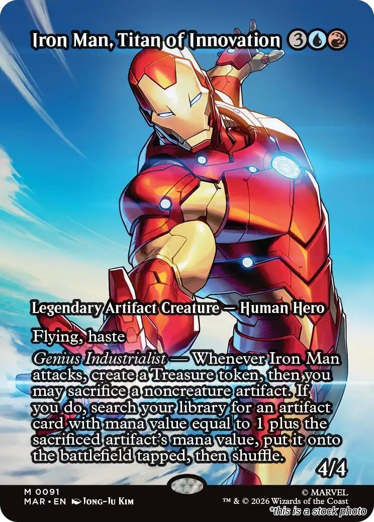 Iron Man, Titan of Innovation (Borderless)