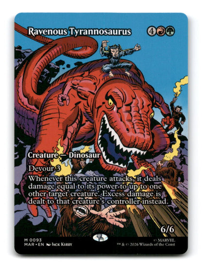Ravenous Tyrannosaurus (Borderless)