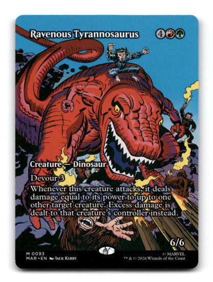 Ravenous Tyrannosaurus (Borderless)