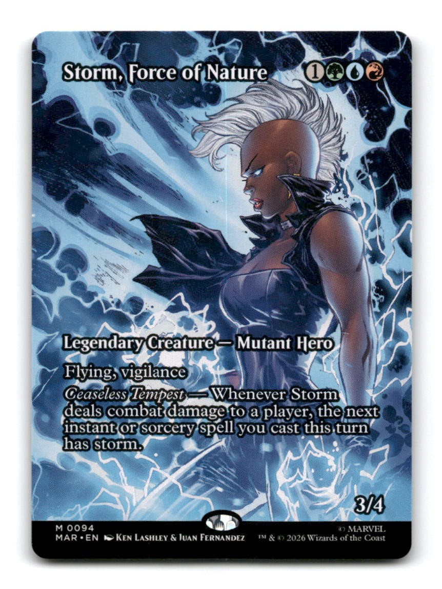 Storm, Force of Nature (Borderless)