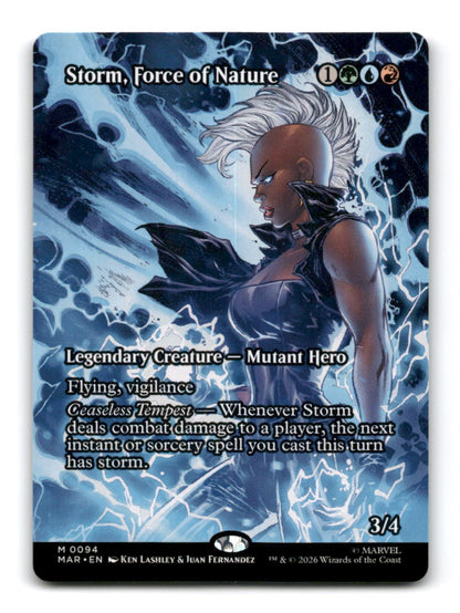 Storm, Force of Nature (Borderless)