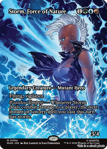 Storm, Force of Nature (Borderless)