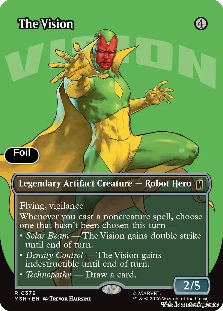 The Vision (Borderless)