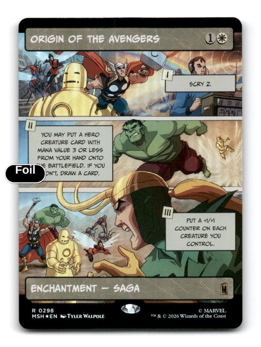 Origin of the Avengers (Borderless)