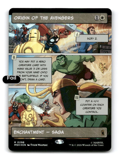 Origin of the Avengers (Borderless)