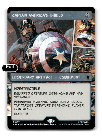 Captain America's Shield (Borderless) (0311)