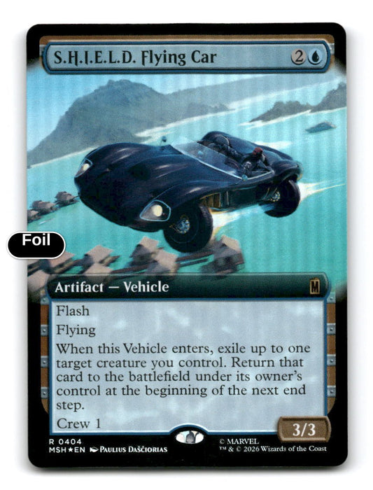 S.H.I.E.L.D. Flying Car (Extended Art)
