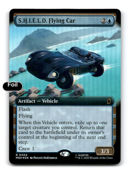 S.H.I.E.L.D. Flying Car (Extended Art)