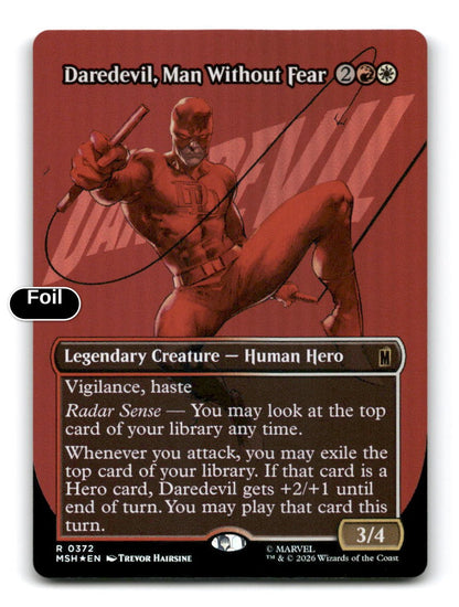 Daredevil, Man Without Fear (Borderless) (0372)