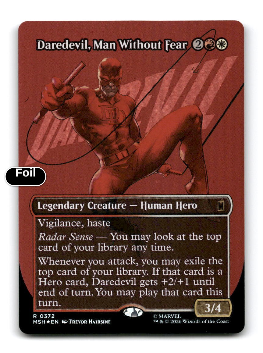 Daredevil, Man Without Fear (Borderless) (0372)