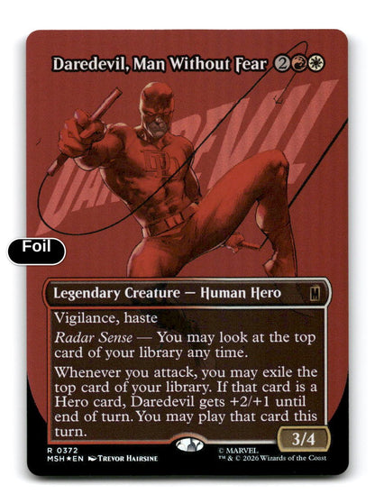 Daredevil, Man Without Fear (Borderless) (0372)