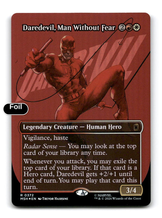 Daredevil, Man Without Fear (Borderless) (0372)