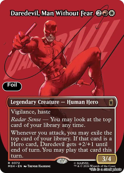 Daredevil, Man Without Fear (Borderless) (0372)