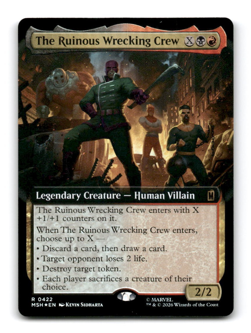 The Ruinous Wrecking Crew (Extended Art)