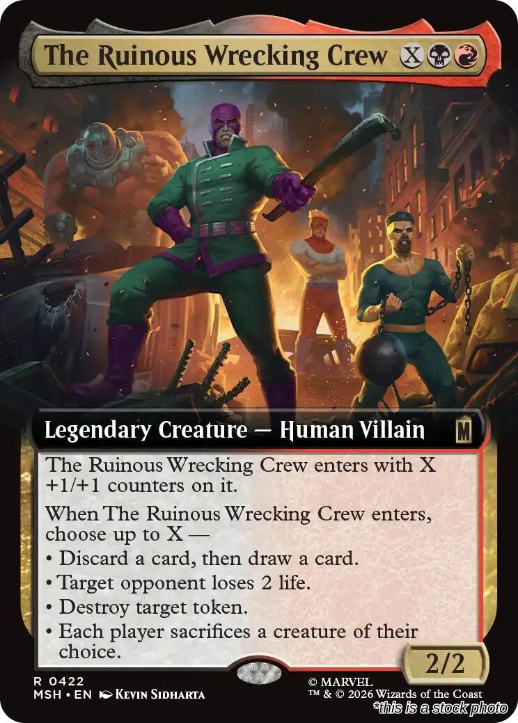 The Ruinous Wrecking Crew (Extended Art)