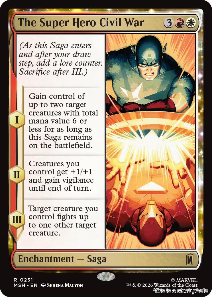 The Super Hero Civil War
