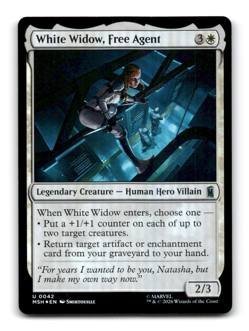 White Widow, Free Agent