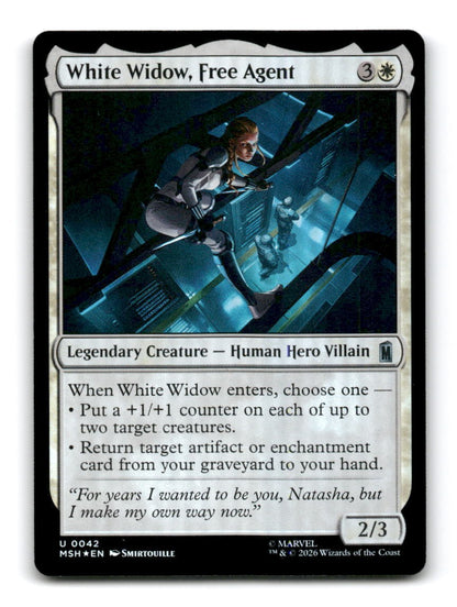 White Widow, Free Agent
