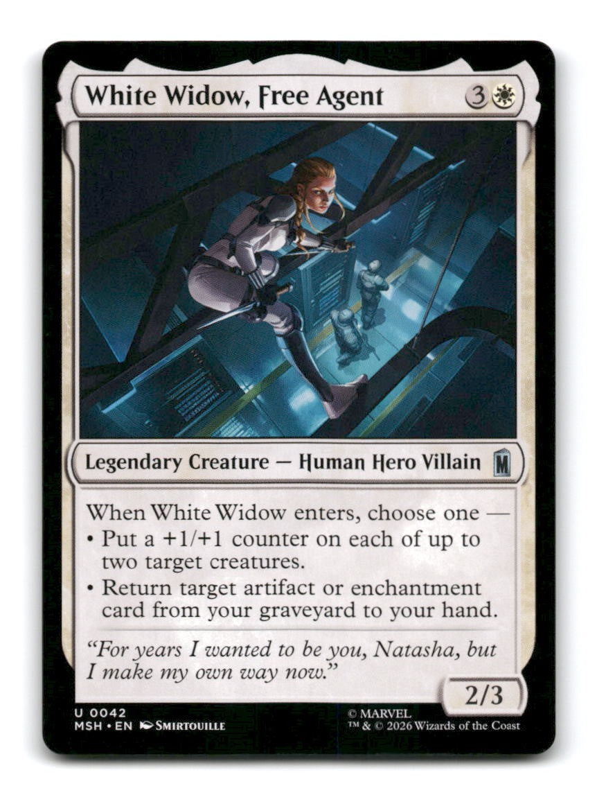 White Widow, Free Agent