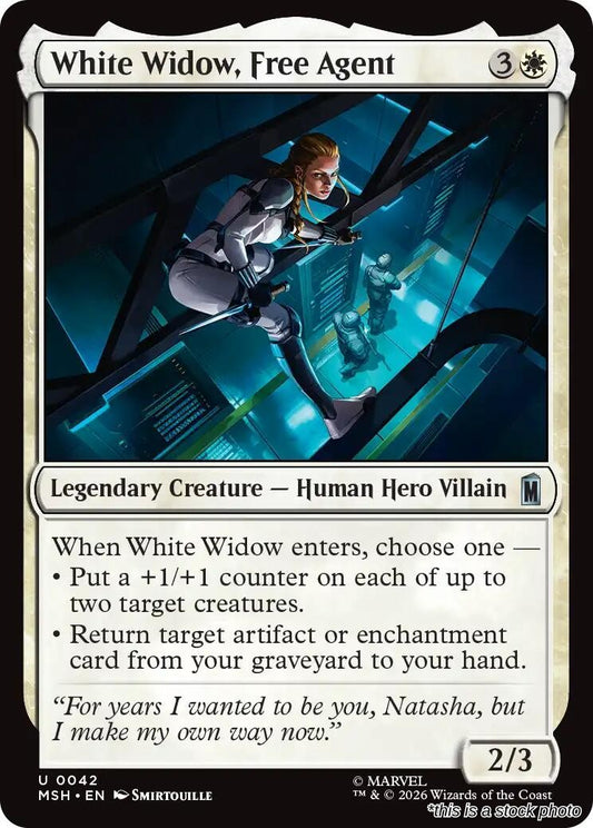 White Widow, Free Agent