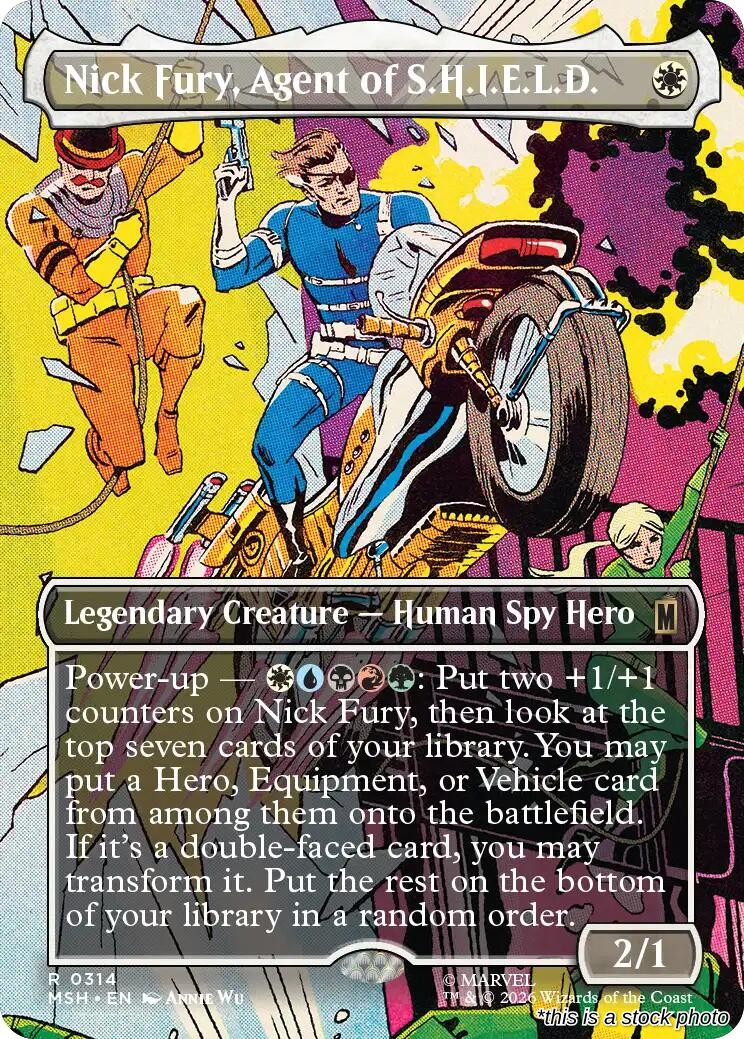 Nick Fury, Agent of S.H.I.E.L.D. (Borderless) (0314)