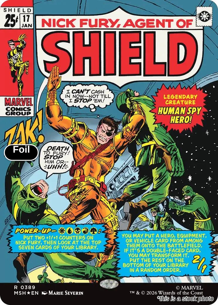 Nick Fury, Agent of S.H.I.E.L.D. (Borderless) (0389)