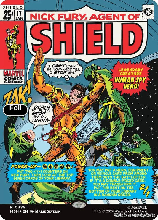 Nick Fury, Agent of S.H.I.E.L.D. (Borderless) (0389)