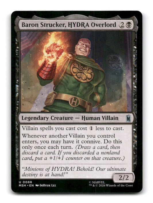 Baron Strucker, HYDRA Overlord