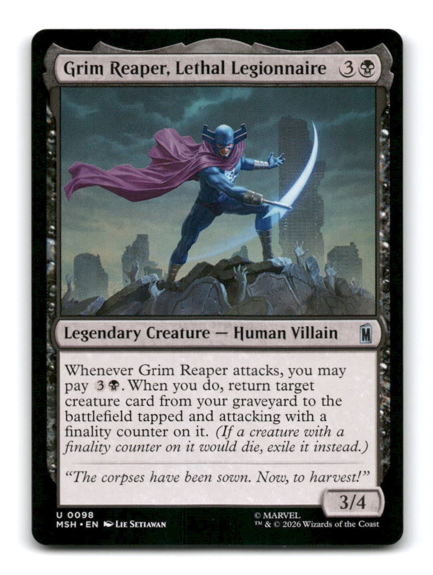 Grim Reaper, Lethal Legionnaire